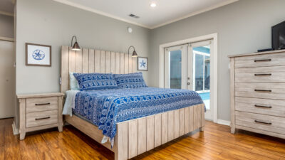 2nd Floor NE Bayview King Bedroom with Walkout Deck