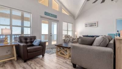Living Room in the Waves Dauphin Island