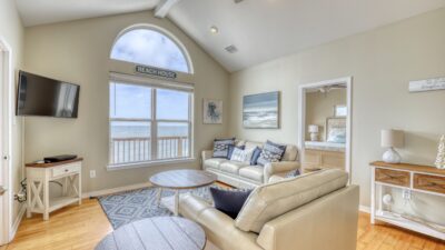 Living Room Pet Friendly Gulf Front Beach House