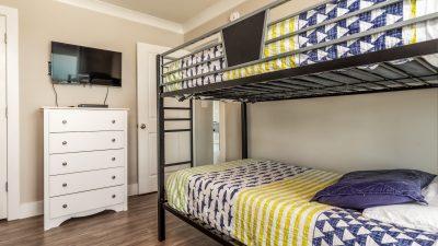 Sonny Daze Second Floor Bunk Room Twin-Over-Twin Bunk Bed