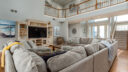 Tidal Wave Living Room Open Space Beach House