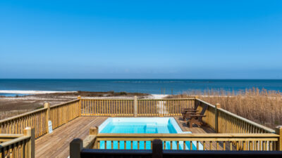 View of the Bay Blue Crab Private Pool