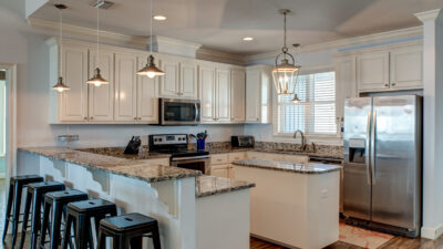 Kitchen for Entertaining at High Tide Dauphin Island