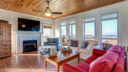 Living Room Dauphin Island Vacation Rental Bay View