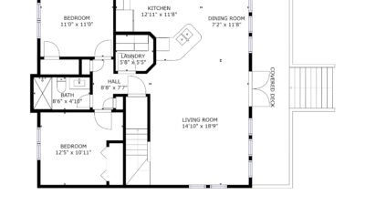 Ohana Floor Plan Level 1