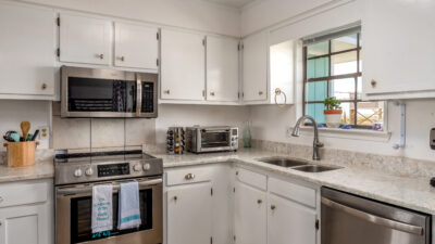 Fully Equipped Kitchen Dauphin Island Vacation