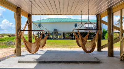 Hanging Chairs at the Granary House