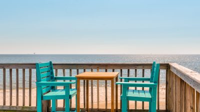 Blue Sky Breeze Water Front Dauphin Island Vacation Home