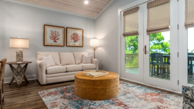 Living Room Coral Bay Villa