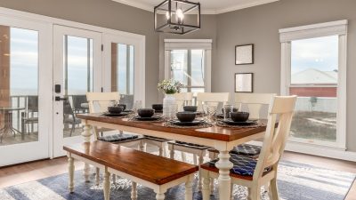 009 Serenity by the Sea 2nd Floor Dinning Room Table with Gulf View