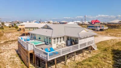 030 Feelin' Salty Pet Friendly Dauphin Island Vacation Rental with Private Pool