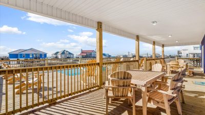 023 Purple Waves Back Covered Elevated Deck Dauphin Island