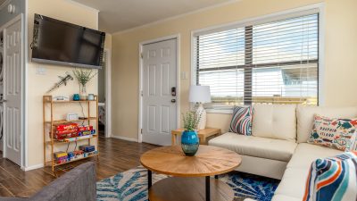 Boa Vista Living Room Dauphin Island Vacation Rental