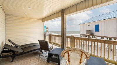 Treasure Island Gulf View Back Porch