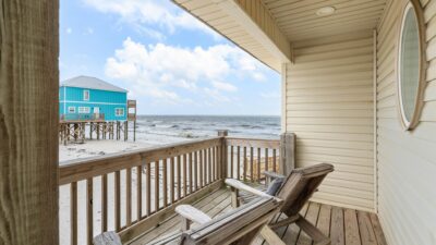 Treasure Island Gulf View Covered Porch