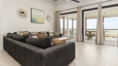 Sea of Love Living Area with Gulf View